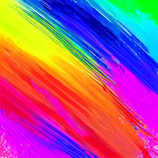 rainbow painting