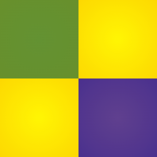 Logo of a grid of 4 squares of green, yellow, yellow, and purple.